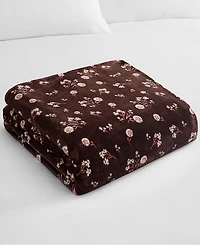 Lucky Brand Daisy Floral Cozy Plush Blanket, Full/Queen