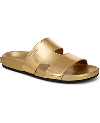 Franco Sarto Women's Britt Open Toe Slide Sandals
