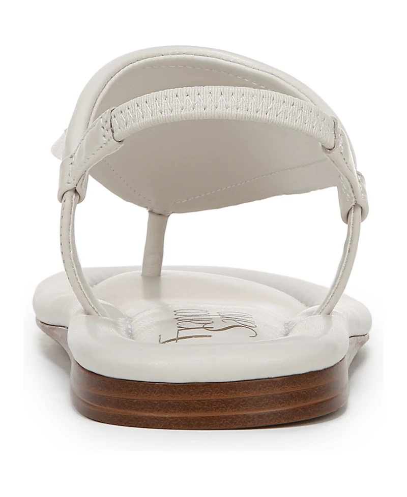 Franco Sarto Women's Jocelyn Open Toe Thong Slingback Sandals