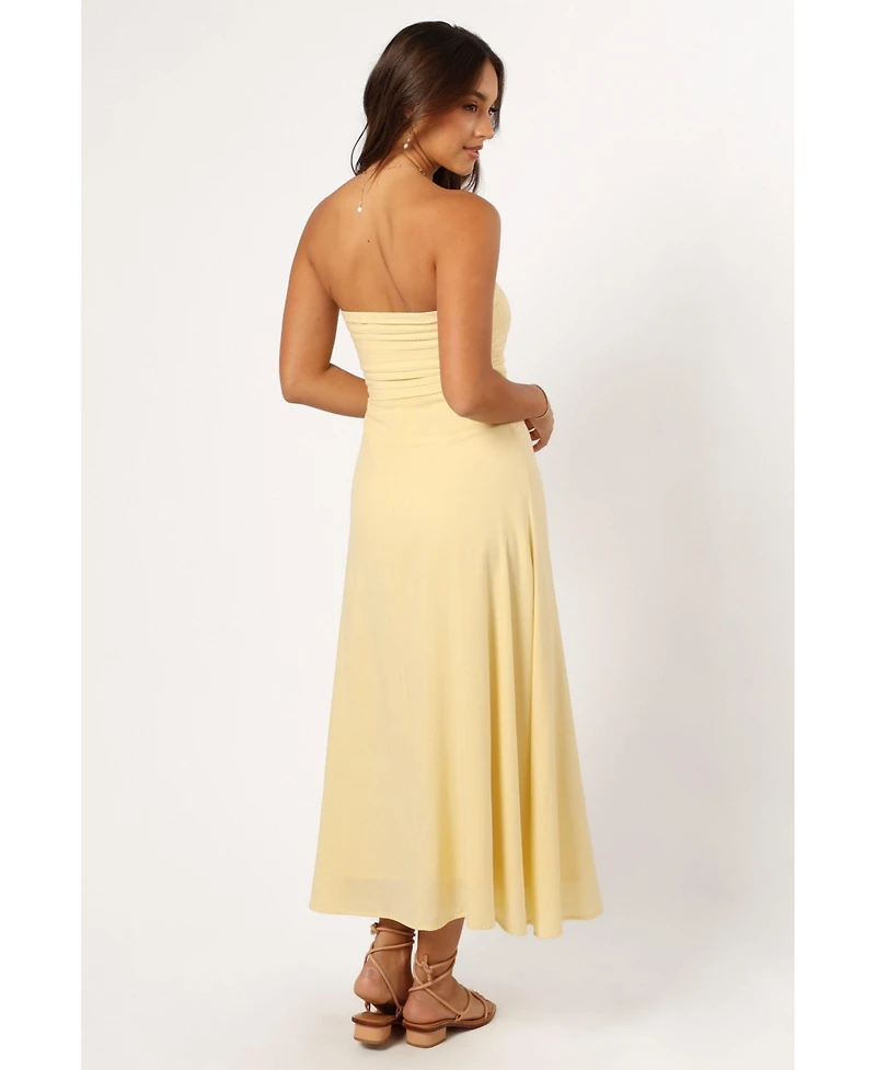 Petal and Pup Women's Kenna Strapless Maxi Dress