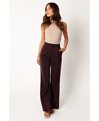 Petal and Pup Women's Neveah Silky Wide Leg Trousers