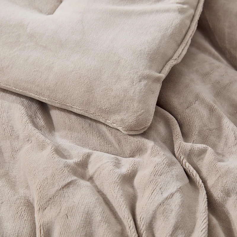 Warmer than Warm - Coma Inducer Comforter Set - Porcini Taupe