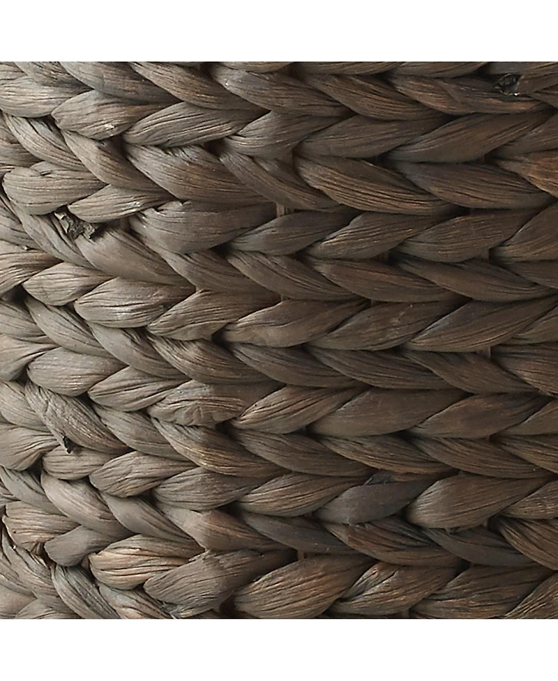 Casafield Seagrass Waste Basket - Natural, Woven Trash Can for Garbage the Bathroom, Bedroom, Laundry Room, Home Office