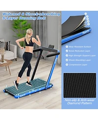 Gymax Motorized Treadmill Folding Under Desk Electric w/ App