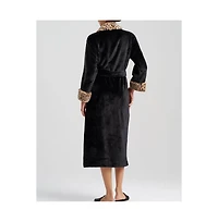 N Natori Women's Plush Lynx Robe