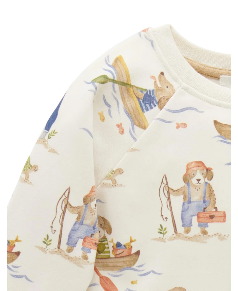 Purebaby Baby Boy Denim Overall Set