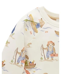 Purebaby Baby Boy Denim Overall Set