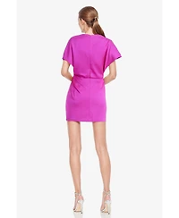 One33 Social Women's The Sienna Draped Mini Dress