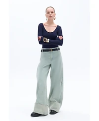 Nocturne Women's Crew Neck Bodysuit