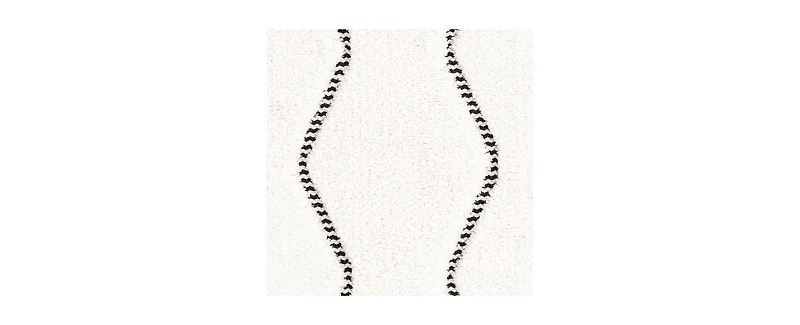 Bayshore Home Textured Tones Trellis 5'1"x7'1" Area Rug