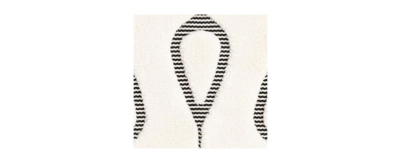 Bayshore Home Textured Tones Drops 5'1"x7'1" Area Rug