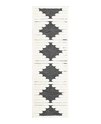 Bayshore Home Textured Tones Strings 2'7"x8' Runner Area Rug