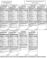 Alder Creek Gift Baskets Spread Some Cheer Cutting Board Gift, 14 Piece