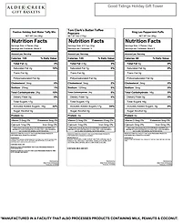 Alder Creek Gift Baskets Good Tidings Gift Tower, 4 Piece