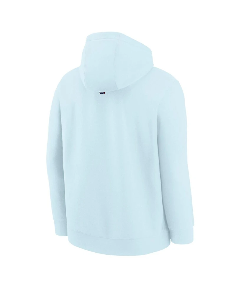 Nike Big Boys and Girls Light Blue San Antonio Spurs 2024/25 City Edition Club Fleece Pullover Hoodie
