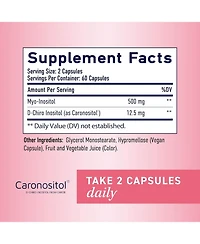 Myo-Inositol & D-Chiro Inositol for Hormone Balance for Women | Microbeadlet Technology to Regulate Menstrual Cycle & Support Ovarian Health | Myo Ino