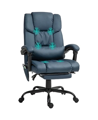 Vinsetto Massage Office Chair, Chair with 6 Vibration Points
