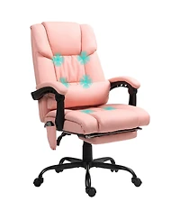 Vinsetto Massage Office Chair, Chair with 6 Vibration Points