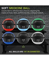 ProsourceFit Soft Medicine Ball, 20lb