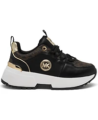 Michael Kors Little Girls Cosmo Logo Casual Sneakers from Finish Line