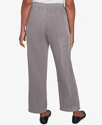 Alfred Dunner Women's Copenhagen Corduroy Short Length Pants