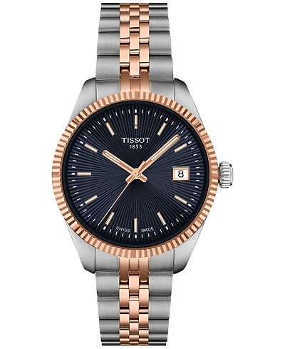 Tissot Women's Swiss Ballade Two-Tone Stainless Steel Bracelet Watch 34mm
