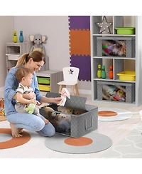 Sorbus 3 Pack Foldable Storage Bag Organizers - Great for Clothes, Blankets, Closets, Bedrooms