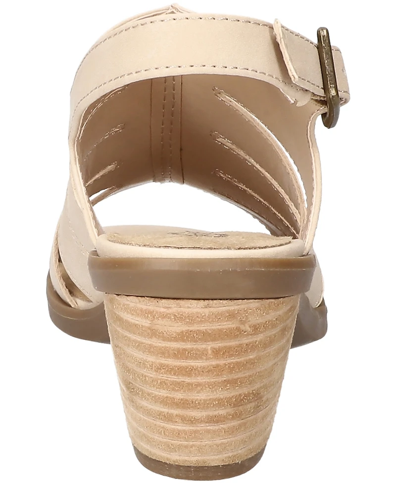 Bella Vita Women's Rhodes Block Heeled Sandals