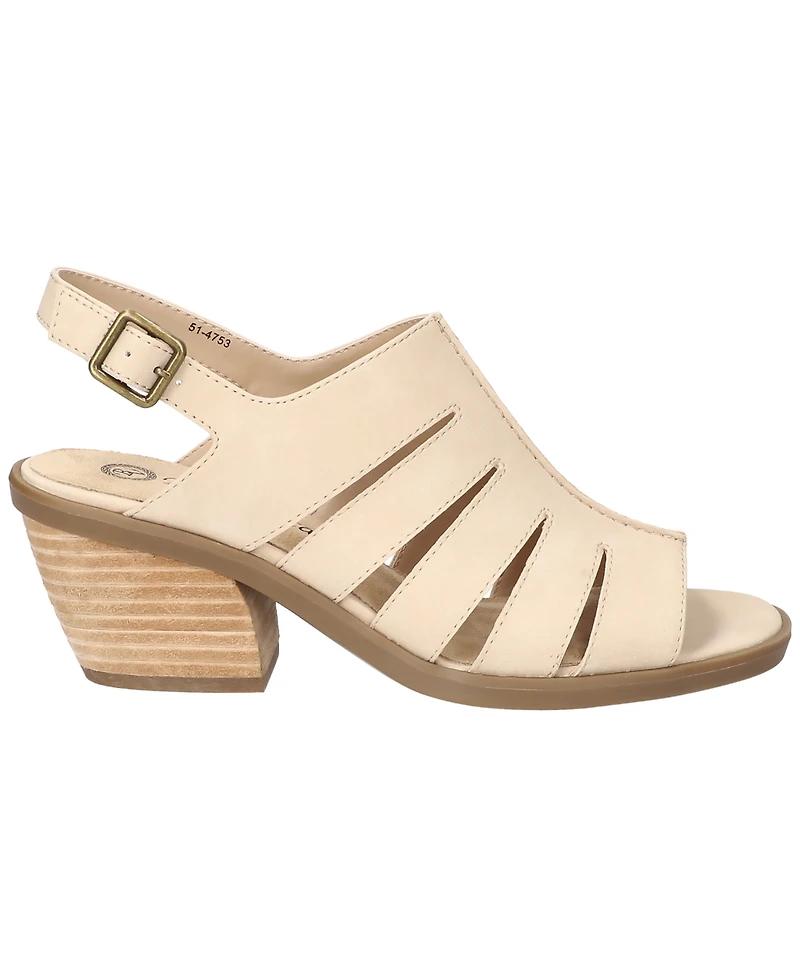 Bella Vita Women's Rhodes Block Heeled Sandals