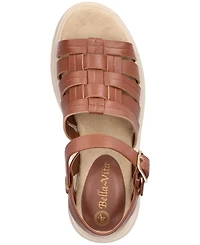 Bella Vita Women's Loni Lug Sole Fisherman Sandals