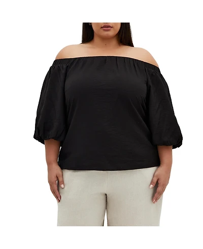 City Chic Plus Haven Top