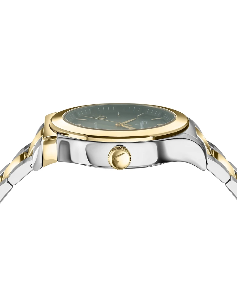 Ferragamo Men's Swiss Automatic 1927 Two-Tone Stainless Steel Bracelet Watch 42mm