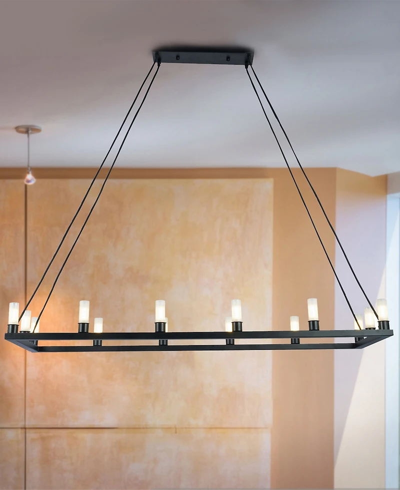 Home Accessories 47.2" Zinak 14-Light Indoor Chandelier with Light Kit