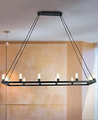 Home Accessories 47.2" Zinak 14-Light Indoor Chandelier with Light Kit