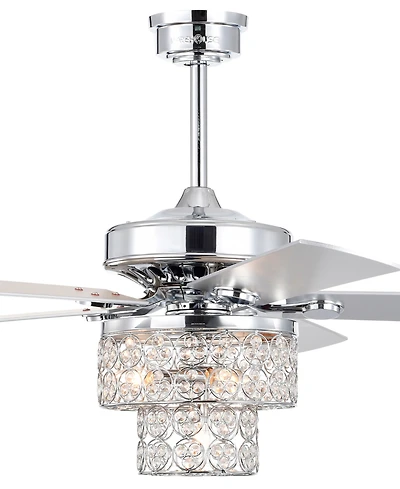Home Accessories 52" Caderina 4-Light Indoor Ceiling Fan with Light Kit and Remote
