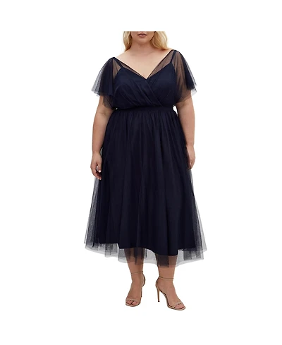 City Chic Plus Elina Maxi Dress