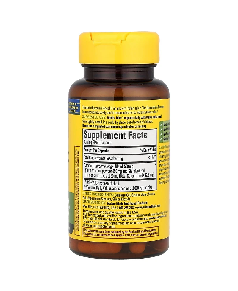 Nature Made Turmeric Curcumin