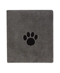 Bone Dry Pet Microfiber Towel Embroidered Paw Print 41x23.5-inch