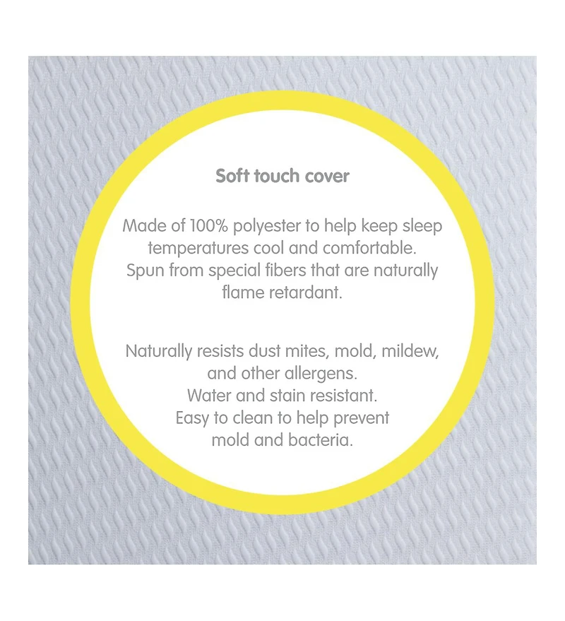 BreathableBaby EcoCore 200 Reversible Firm Crib Mattress