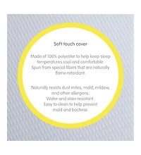 BreathableBaby EcoCore 200 Reversible Firm Crib Mattress