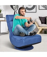 Gouun 5-Position Folding Floor Gaming Chair