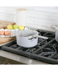 Techef - CeraTerra - 2 Quart Saucepan with Cover