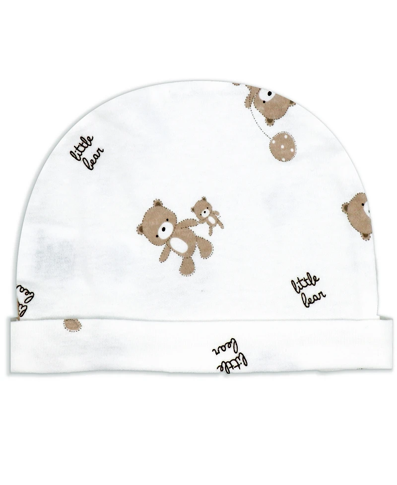 Rock-a-Bye Baby Boutique Boys and Girls Natural Layette Gift, 8-Piece Set