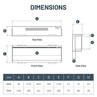 Mondawe 70" Tv Stand with 36" Electric Fireplace With Remote Control and Side Cabinet,White