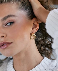brook & york Meg Knot Earrings