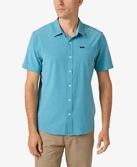 O'Neill Men's Traveler Upf Traverse Solid Short Sleeve Shirt