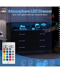 gaomon 6 Drawer Dresser for Bedroom