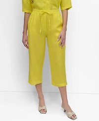Dkny Pull-On Wide-Leg Pants
