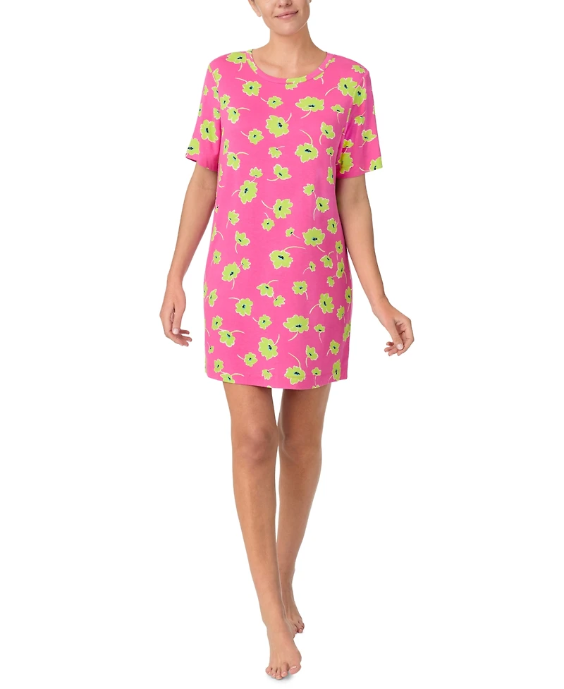Sanctuary Women's Short Knit Jersey Sleep Shirt