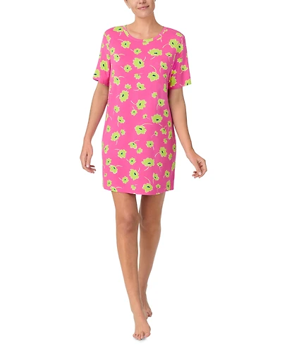Sanctuary Women's Short Knit Jersey Sleep Shirt